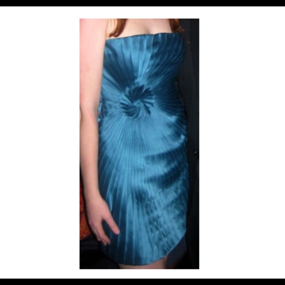 Blue Cocktail Dress