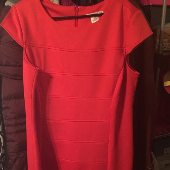 Orange dress worn once