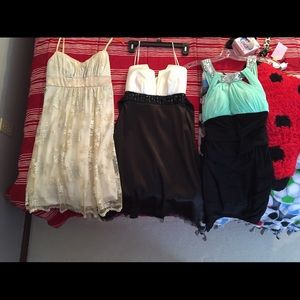 Three dresses