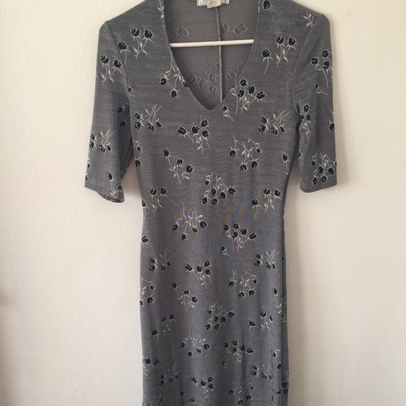 Cute grey and black dress