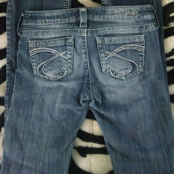 Silver jeans