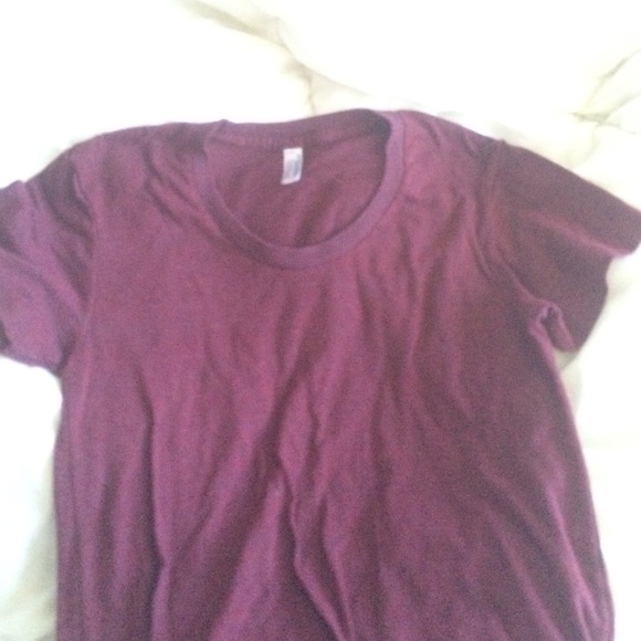 American Apparel track shirt