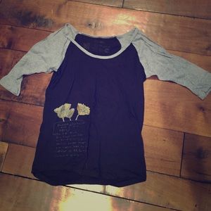 RVCA baseball tee