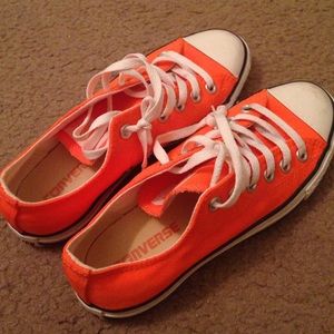 Bright Orange Converse