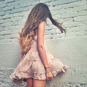 Brandy Melville Jada Rayon Blush