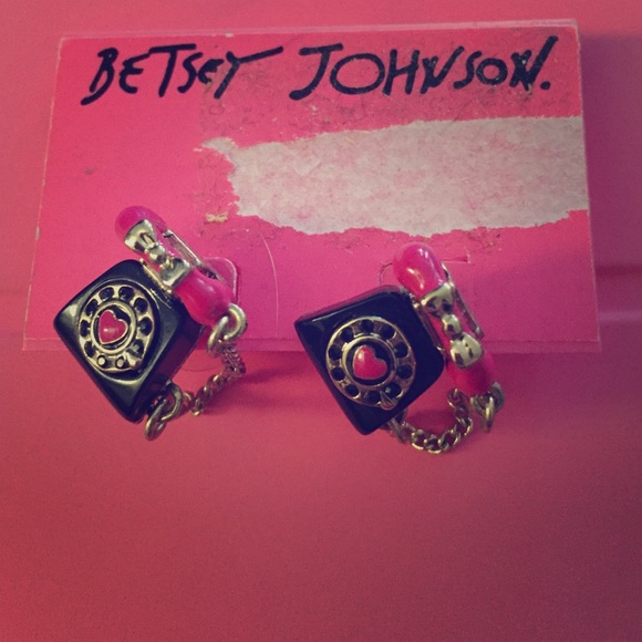 Betsey Johnson earrings