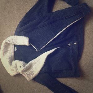 splendid shearling jacket