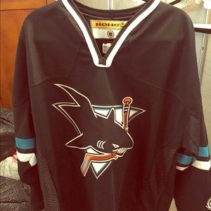 Authentic San Jose Sharks jersey