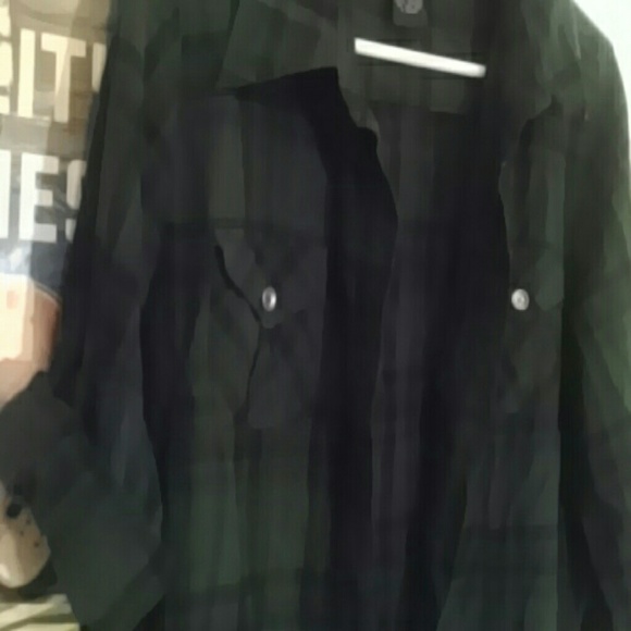 Plaid button up