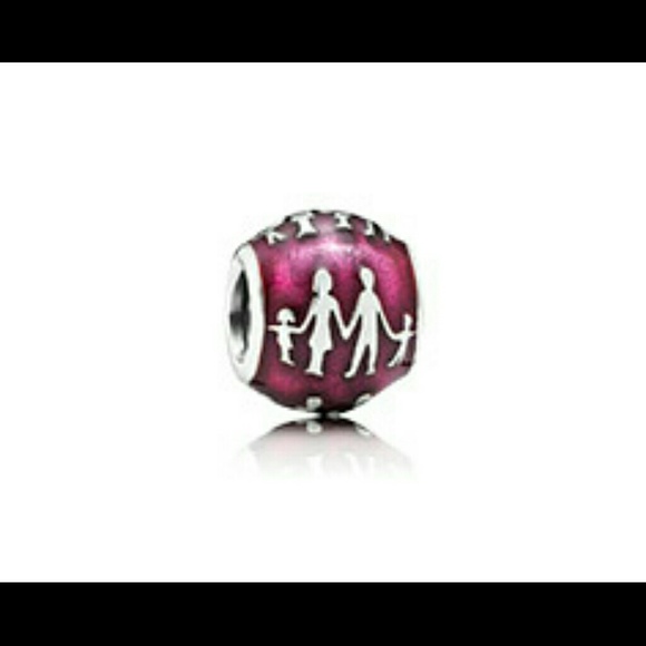 Pandora Family bonds ,Violet Enamel
