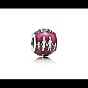 Pandora Family bonds ,Violet Enamel