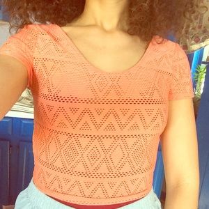 Sparkle and Fade crop top