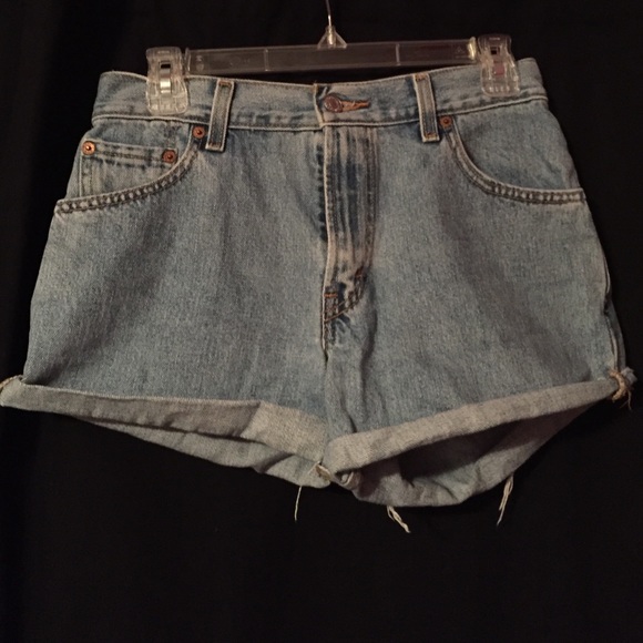 Custom Levi's high waisted shorts