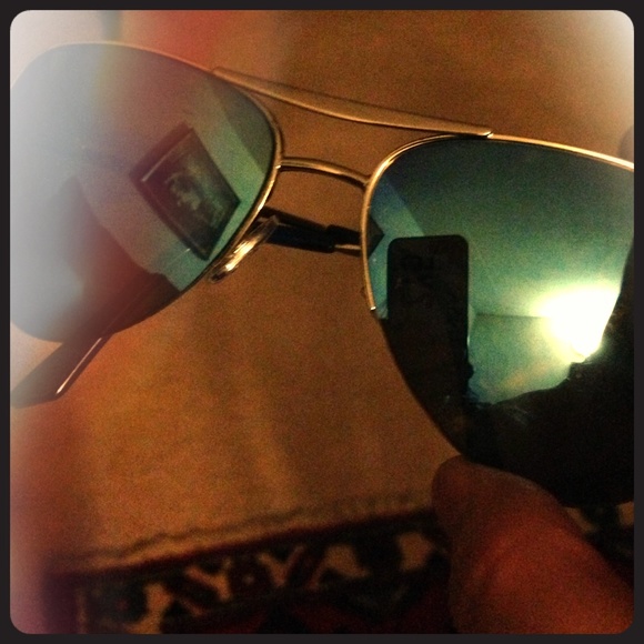 Blue and silver aviators! 🚫TRADED🚫
