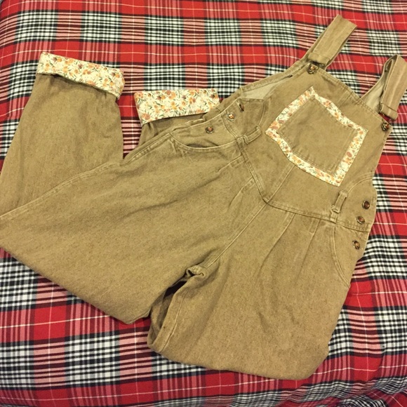 Vintage Other - VTG denim overalls!!!