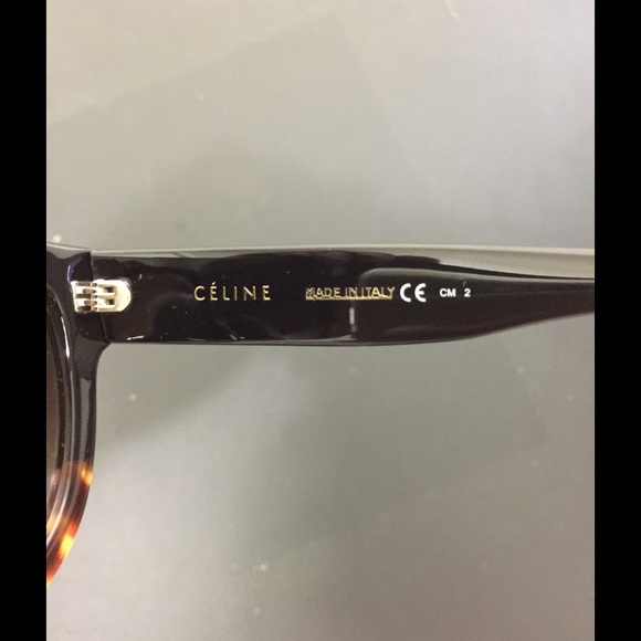 SOLD AUTHENTIC CELINE SHADOW SUNGLASSES - Picture 3 of 4