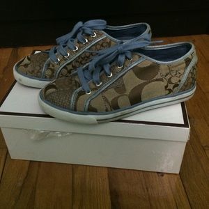 Designer coach sneakers