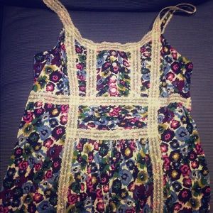Floral tank top