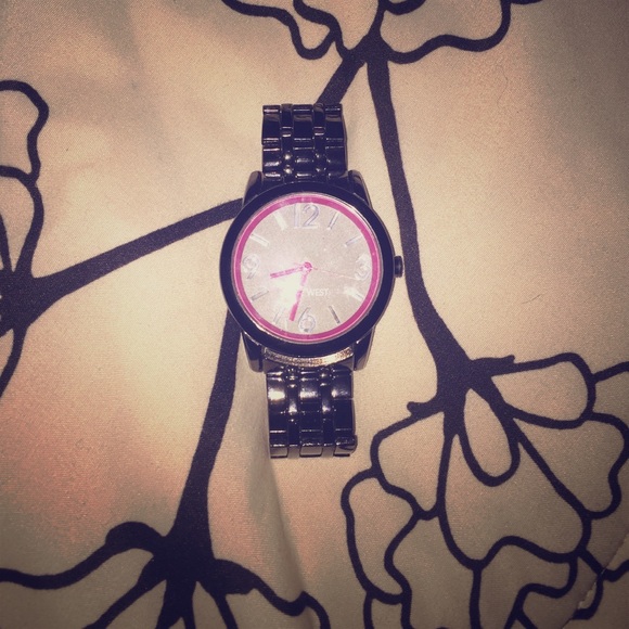 Nine West Watch. Dark Silver