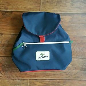 Authentic Lacoste unisex backpack