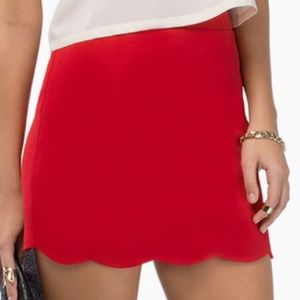 Tobi Tidal Wave Skirt
