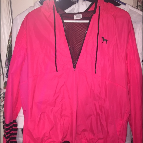 SOLD on Merc Victoria's Secret Pink windbreaker