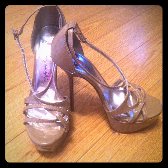 High High Nude Heels!