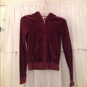 Juicy Couture Purple Zip up