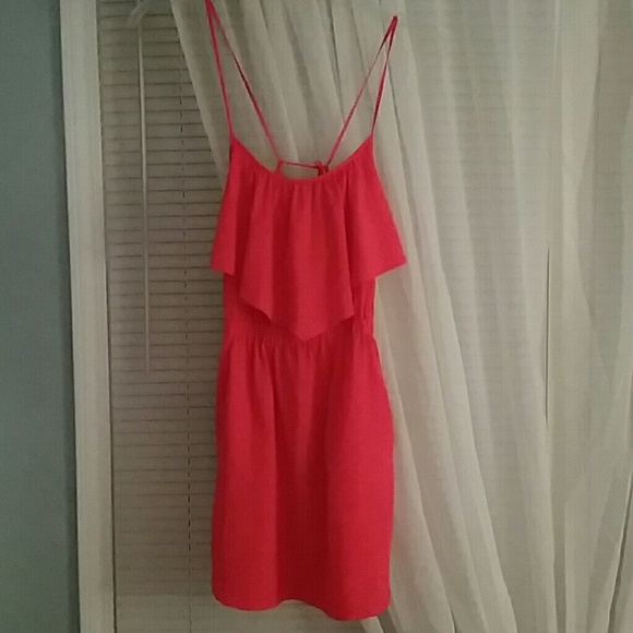 American Eagle Outfitters Dresses & Skirts - Bright Coral Sundress