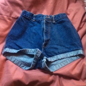 High waisted shorts
