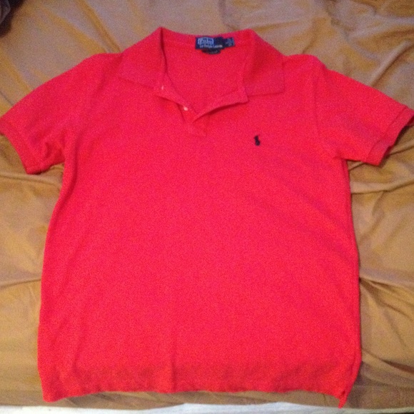 Men's large red Polo Ralph Lauren shirt