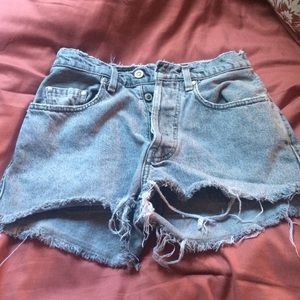 High waisted shorts