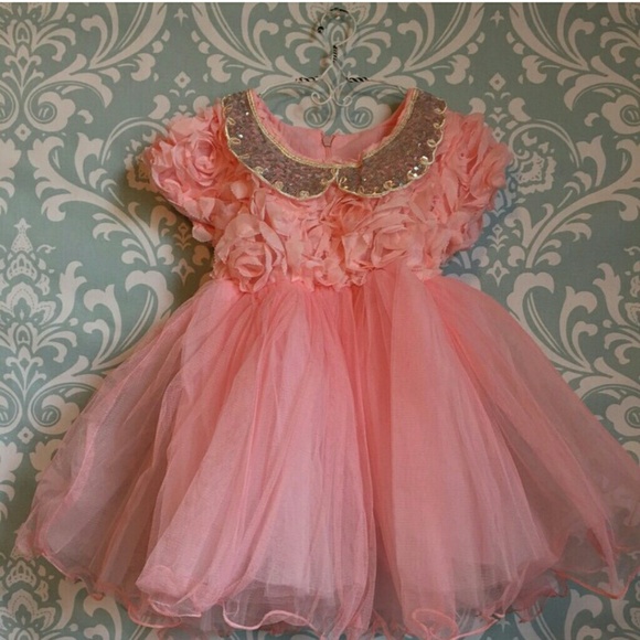 Little girl tutu sequin dress 3T.
