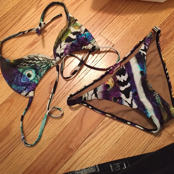 Peacock bikini