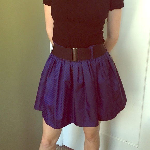 Forever 21 Dresses & Skirts - Royal Blue Skirt