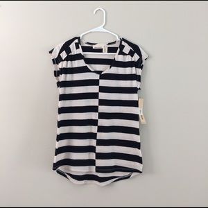 DKNY Striped Top