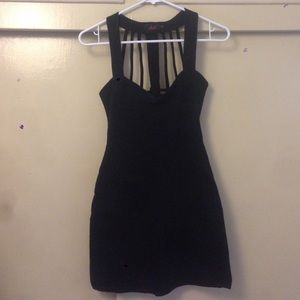 Motel Bodycon Black Dress