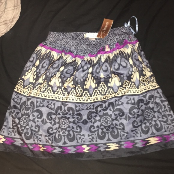 Patterned skirt
