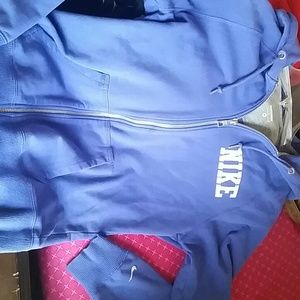 Purple nike hoodie