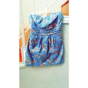 Printed floral dress