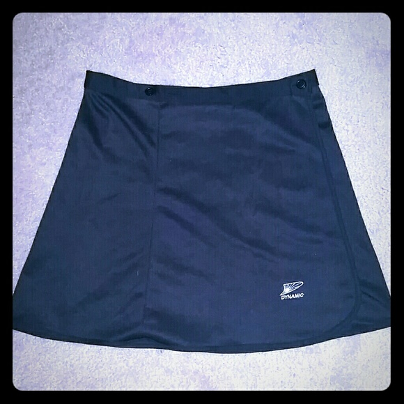 Black Athletic Skirt/Kilt