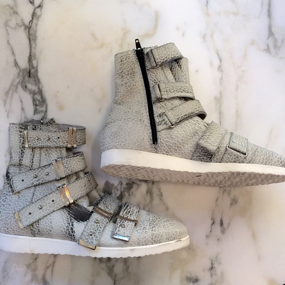 Designers Remix runway Leather boots - Picture 2 of 4