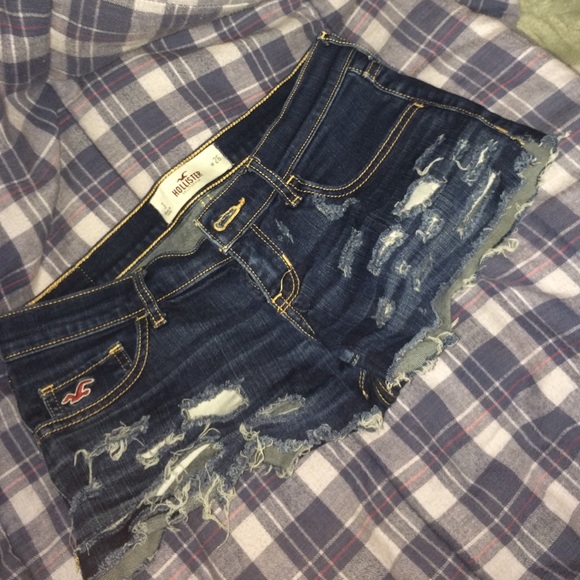 Hollister cut shorts.