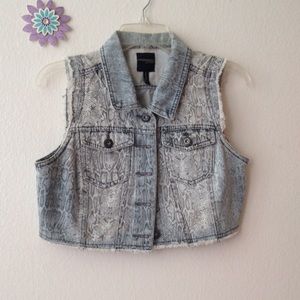 💥DENIM VEST💥 never used