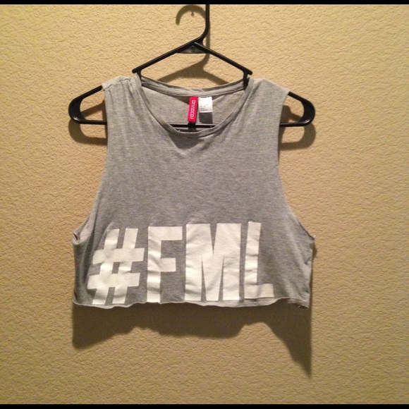 Fml crop top