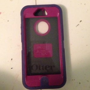 pink and purple NEW otterbox