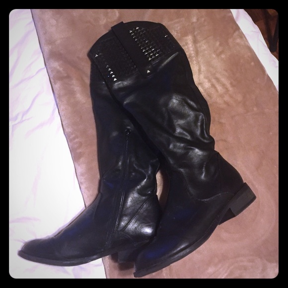 Studded boots