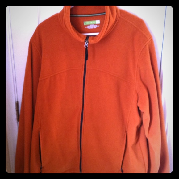 Tek Gear--Orange Fleece jacket