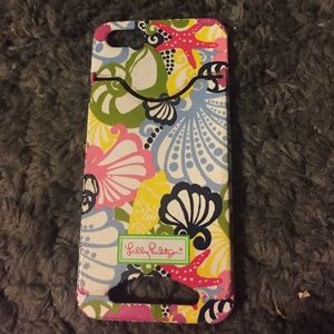 Lilly Pulitzer iPhone 5 case/card holder combo