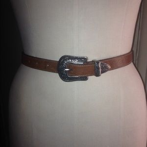 Vintage leather belt